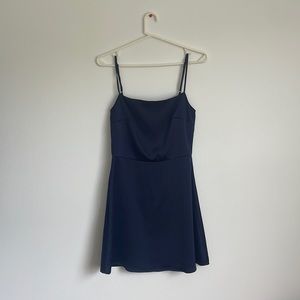 Francesca’s Mini Navy Blue Dress- XS